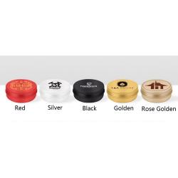 24 Pack 5ml, 10ml, 15ml, 20ml, 25ml, 30ml,60ml,80ml,100ml,150ml,200ml,250ml Screw Lid Round Tins Aluminum Empty Tins Metal Storage Tin Jars Spice Containers Travel Tin Cans, black, silver, golden, red ,white,rose golden