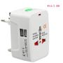 Universal International Travel Adapter Kit with 6A 2 USB Ports - UK, US, AU, Europe All in One Plug Adapter - Over 150 Countries & USB Power Adapter for iPhone, Android, All USB Devices Universal International Travel Adapter Kit with 6A 2 USB Ports - UK, US, AU, Europe All in One Plug Adapter - Over 150 Countries & USB Power Adapter for iPhone, Android, All USB Devices