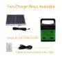 10-Watt Portable Solar Generator Kit,Power Inverter,Solar Generator System For Home & Camping,9000mAh Rechargeable Battery Pack UPS Power Supply, Included 6 Watt Solar Panels